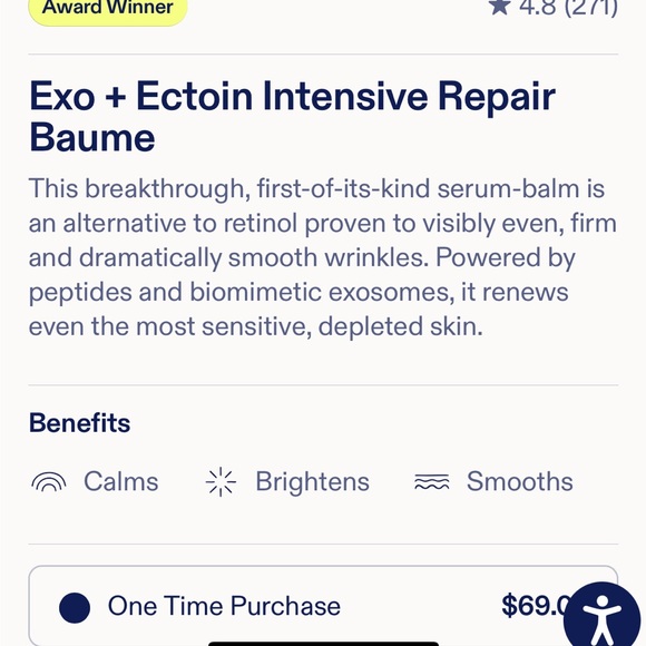Barrier+ Exo Ectoin Intensive Repair Baume - Blue - Picture 9 of 9